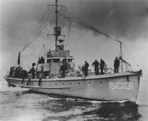 A World War I SC-1 class subchaser