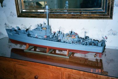 A beautiful subchaser model by Fine Art
models
