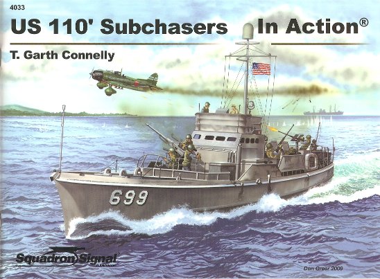US 110' Subchasers in Action cover